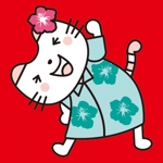 manis-hiromi (manis-hiromi)さんのハワイアンな猫のキャラクターデザインへの提案
