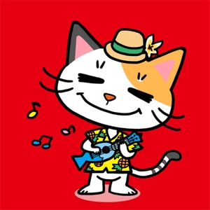 28KEY / ツバキ (28key0)さんのハワイアンな猫のキャラクターデザインへの提案