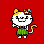Jelly (Jelly)さんのハワイアンな猫のキャラクターデザインへの提案