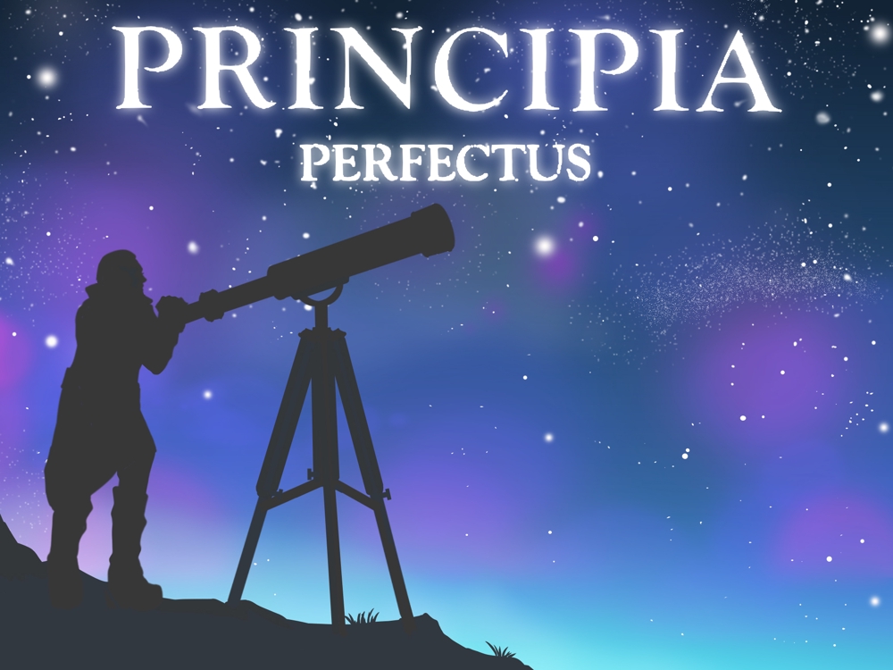 インディーズゲーム『PRINCIPIA PERFECTUS（プリンキピア ペルフェクトゥス）』のタイトル画面背景制作