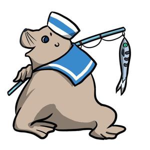 伊崎 (yatt)さんの動物トドをモチーフにしたキャラクターデザインへの提案