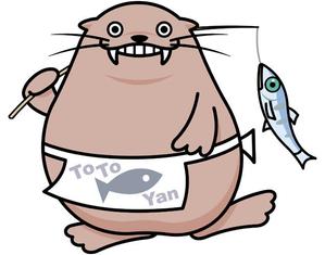 キーウィ (chara-mill)さんの動物トドをモチーフにしたキャラクターデザインへの提案