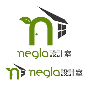j-design (j-design)さんの設計事務所兼工務店「negla設計室」のロゴへの提案