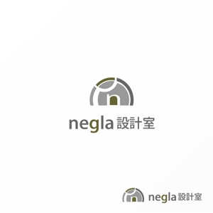 Jelly (Jelly)さんの設計事務所兼工務店「negla設計室」のロゴへの提案