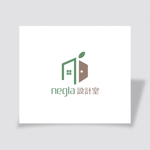 mae_chan ()さんの設計事務所兼工務店「negla設計室」のロゴへの提案
