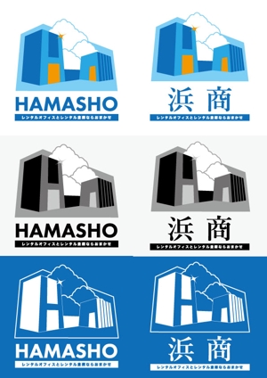 yasunagawo7 ()さんのレンタルオフィスの問い合わせが増える不動産会社のロゴへの提案