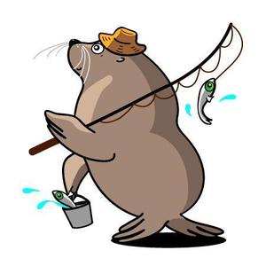 とろりんまま ()さんの動物トドをモチーフにしたキャラクターデザインへの提案