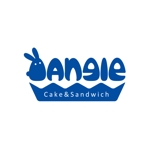 maya_elevenさんのケーキとサンドイッチのお店「angie」のロゴ作成への提案