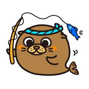 ParuNaka (parunaka)さんの動物トドをモチーフにしたキャラクターデザインへの提案