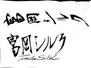 サラリーマン日展作家 ()さんの純国産シルク毛布の商品ロゴへの提案