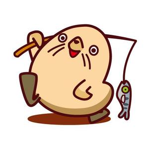家出ナゴム (iede75mu)さんの動物トドをモチーフにしたキャラクターデザインへの提案