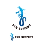 rickisgoldさんの「P&H SUPPORT」のロゴ作成への提案