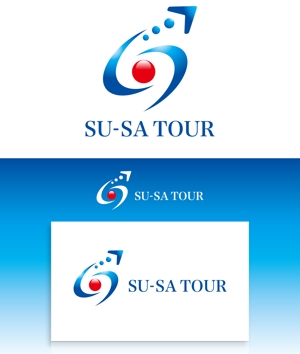 serve2000 (serve2000)さんのタイ（国）で出店する日本人観光客向け、旅行代理店「SU-SA TOUR」（スーサツアー）のロゴへの提案