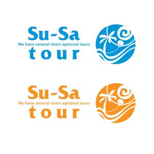 くり (curypapasan)さんのタイ（国）で出店する日本人観光客向け、旅行代理店「SU-SA TOUR」（スーサツアー）のロゴへの提案