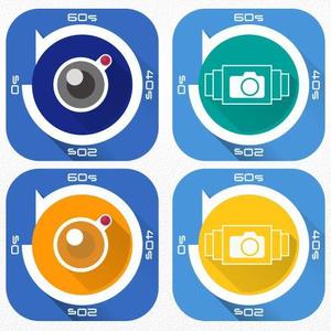 aine (aine)さんの既存iOSアプリ（2本：ビデオ＆カメラ）のアイコンをiOS7系フラットデザインにリニューアル。への提案