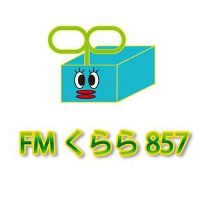 ukokkei (ukokkei)さんの新設コミュニティFM放送局（ラジオ局）「FMくらら857」のロゴへの提案
