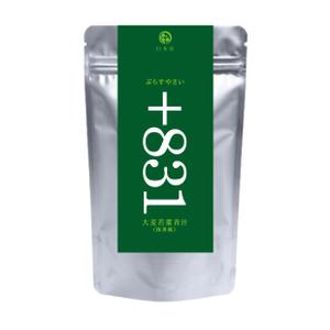 TIHI-TIKI (TIHI-TIKI)さんのお茶屋の青汁：ラベルデザイン　青汁への提案
