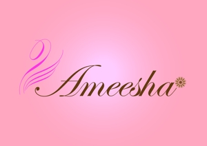 T2 DESIGN (t2tatsu_free)さんの「Ameesha」のロゴ作成への提案