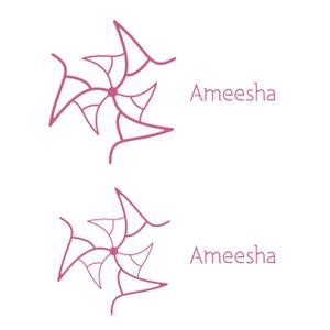 D-DESIGN (DEKIRU)さんの「Ameesha」のロゴ作成への提案