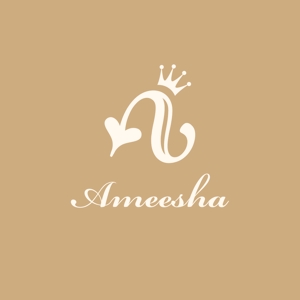 GLK (Gungnir-lancer-k)さんの「Ameesha」のロゴ作成への提案