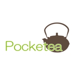 ToMo (capri_8078)さんの日本茶のオンラインショップサイト「Pocketea」のロゴへの提案