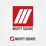 media_k-satoさんの「MIGHTY SQUARE」のロゴ作成（商標登録なし）への提案