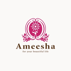 MK Design ()さんの「Ameesha」のロゴ作成への提案
