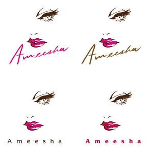 イケノセイサク (ONEKI)さんの「Ameesha」のロゴ作成への提案