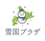 おまめ (omame113)さんの北海道の食品を扱う通販サイト「雪国プラザ」のロゴへの提案