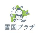 おまめ (omame113)さんの北海道の食品を扱う通販サイト「雪国プラザ」のロゴへの提案