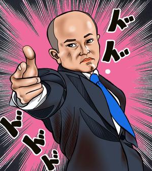 熊谷小次郎 (kumagai-kojiro)さんの■ジョジョ風の似顔絵作成■への提案