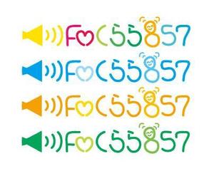 k56_manさんの新設コミュニティFM放送局（ラジオ局）「FMくらら857」のロゴへの提案