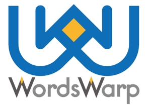 和宇慶文夫 (katu3455)さんの翻訳・通訳サイト「Wordswarp」のロゴへの提案