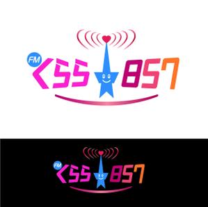 info433さんの新設コミュニティFM放送局（ラジオ局）「FMくらら857」のロゴへの提案