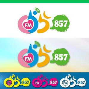 あらきの (now3ark)さんの新設コミュニティFM放送局（ラジオ局）「FMくらら857」のロゴへの提案