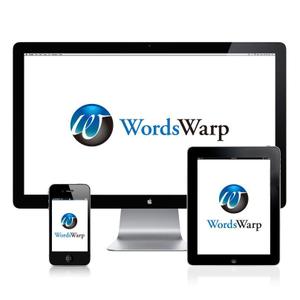 藤真圭一 (total-eclipse)さんの翻訳・通訳サイト「Wordswarp」のロゴへの提案