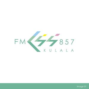graph (graph70)さんの新設コミュニティFM放送局（ラジオ局）「FMくらら857」のロゴへの提案