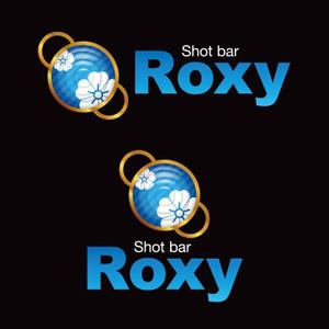 worker (worker1311)さんのショットバー「Roxy」のロゴへの提案