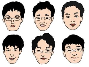 milks (milks)さんの弁護士８名のイラスト（似顔絵）作成への提案