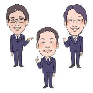 伊緒 (hnbk10)さんの弁護士８名のイラスト（似顔絵）作成への提案