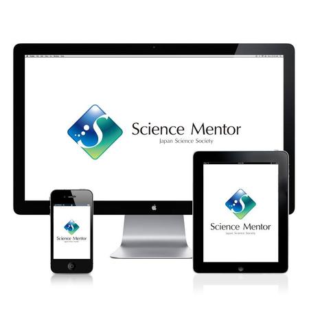 藤真圭一 (total-eclipse)さんの日本科学協会　高校生科学者の育成プログラム「Science　Mentor」のロゴへの提案
