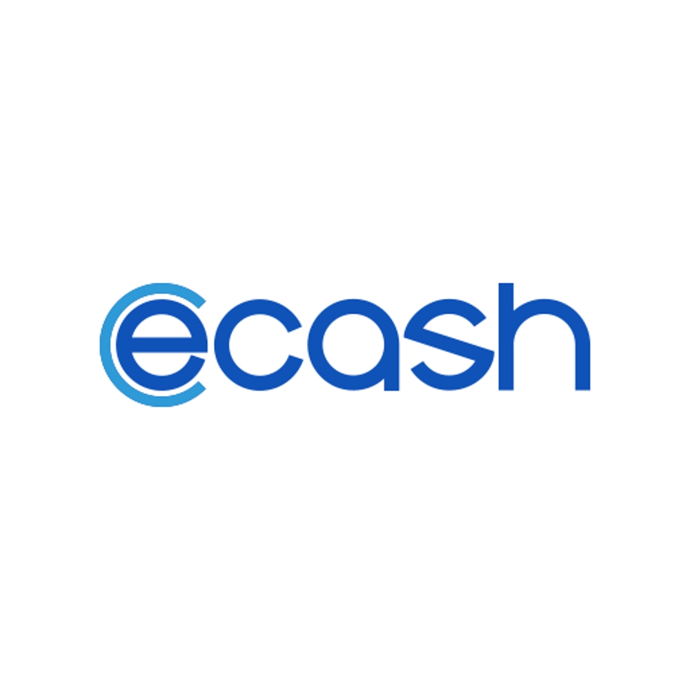 eCash（イーキャッシュ）のロゴ製作募集