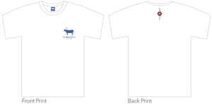 ともに (tomoni)さんのCaféスタッフのユニフォーム　Tシャツデザインへの提案