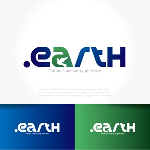 トラストパートナーズ　代表　鈴木 (trustpartners_suzuki)さんの新しいドメイン「.earth」ロゴデザイン募集への提案