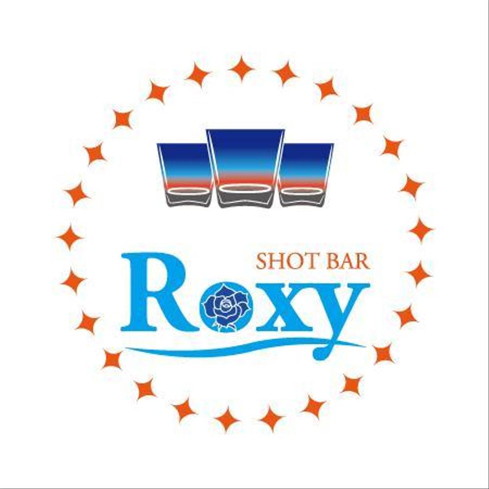 ショットバー「Roxy」のロゴ