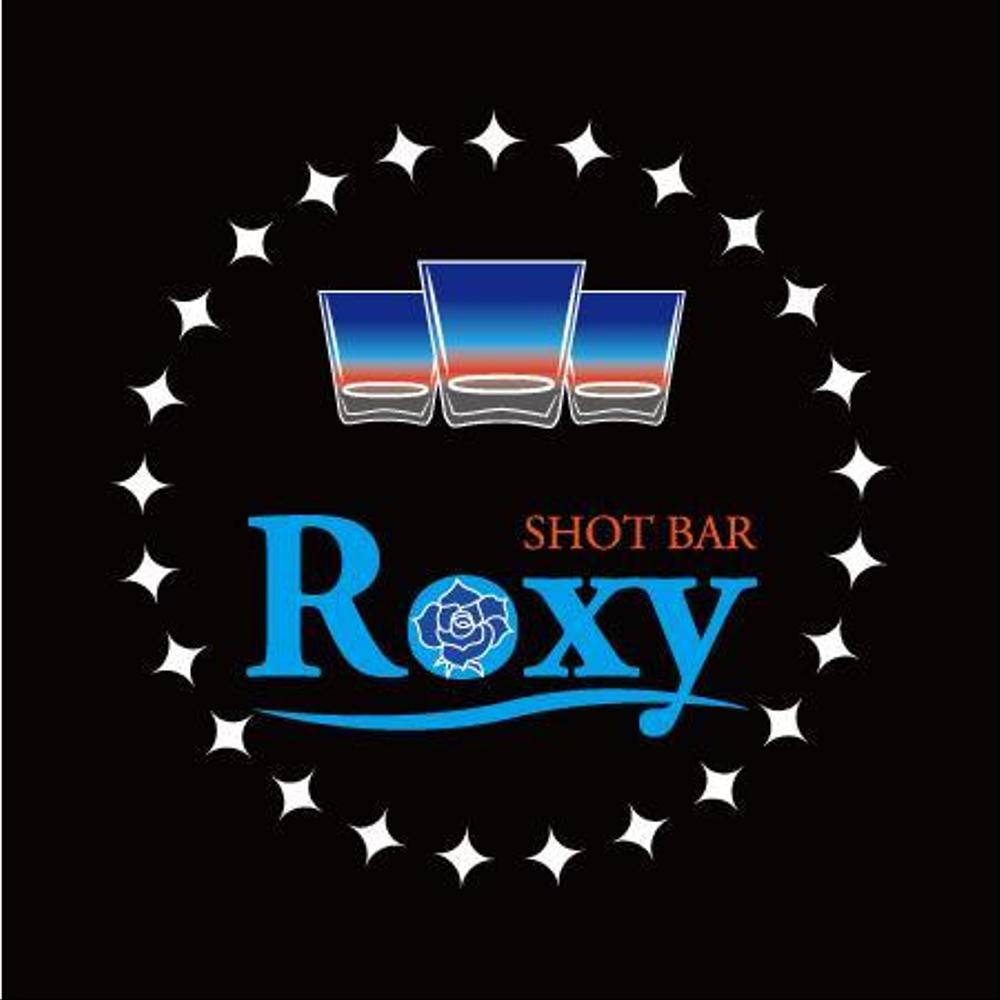 ショットバー「Roxy」のロゴ