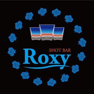 Rythme (rythme)さんのショットバー「Roxy」のロゴへの提案