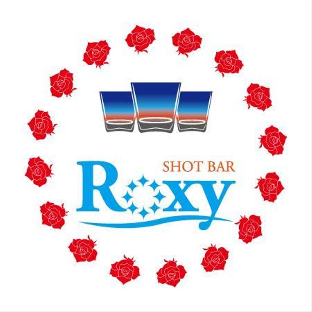 ショットバー「Roxy」のロゴ