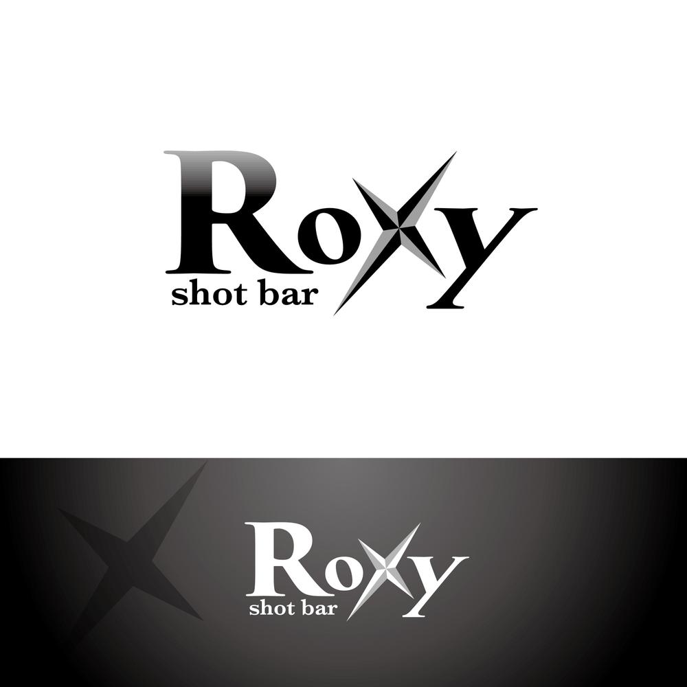 ショットバー「Roxy」のロゴ
