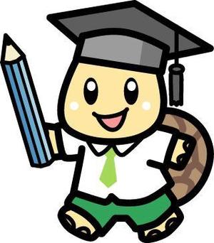 けんち蛍（けい） (ichi-bit)さんのカメをモチーフにしたキャラクターデザイン（学習塾のイメージキャラクター）への提案